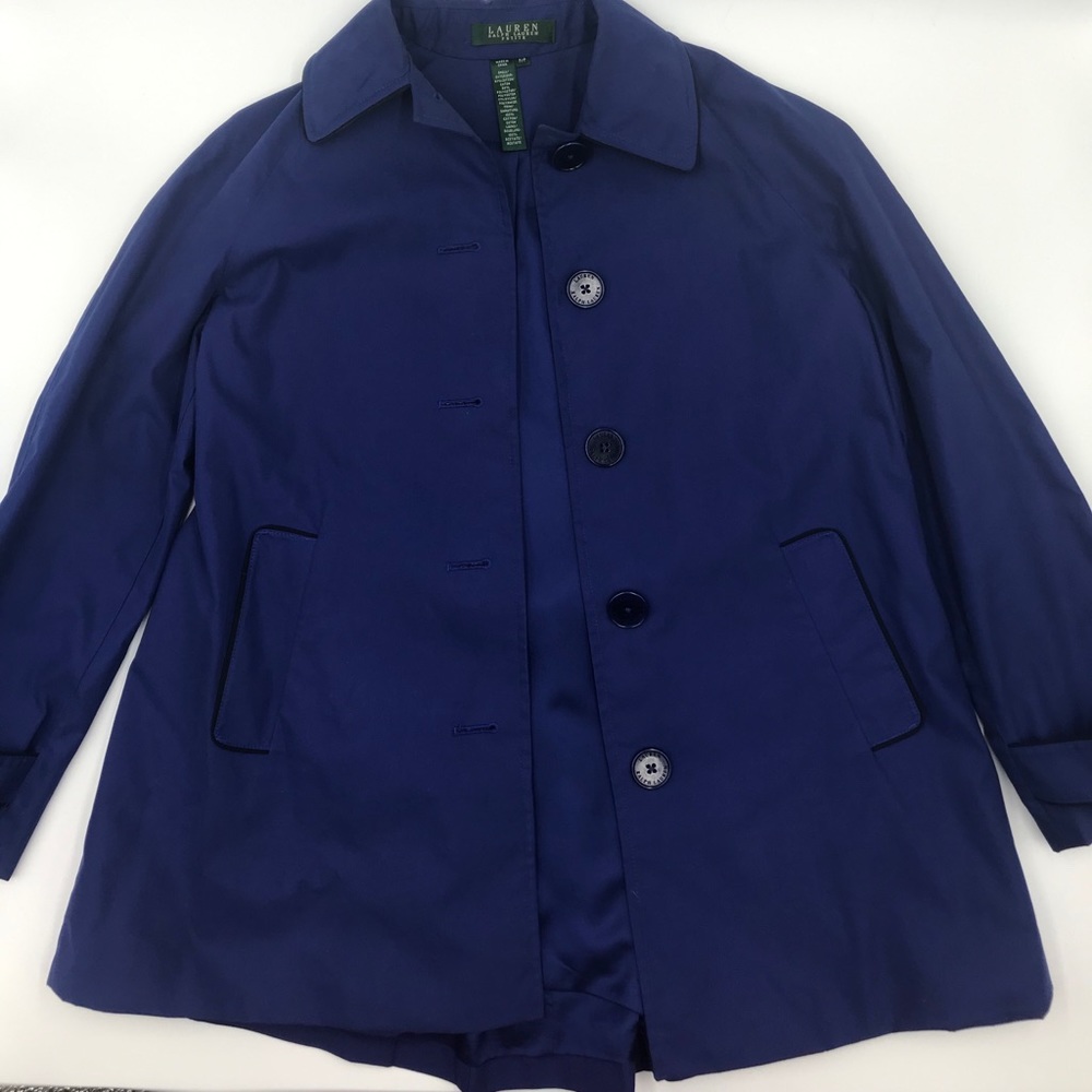 Ralph Lauren petite trench coat size p/p